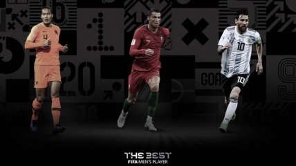Сегодня ФИФА назовет лучшего игрока года: Роналду, Месси или ван Дейк
