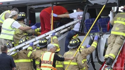 В Техасе столкнулись школьный автобус и грузовик, есть погибшие и раненые