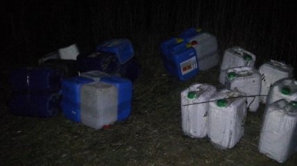В Одесской области пограничники изъяли более 2000 литров спирта
