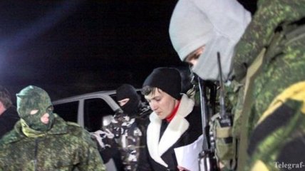 Появилось видео встречи Савченко с пленными
