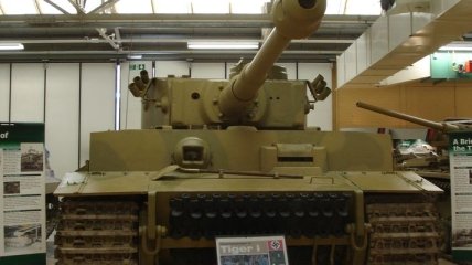 В Британии показали внутреннее устройство танка Второй мировой войны "Тигр" (Фото)