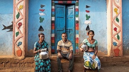 Фотопроект индийского фотографа о жизни сельской глубинки (Фото)