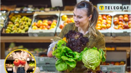 В овочевому магазині