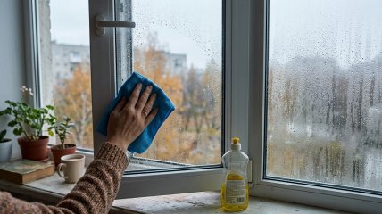 Конденсат на окнах