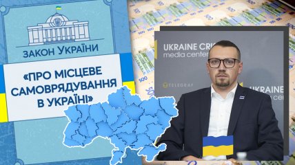 Виталий Безгин объясняет: военные администрации создают при необходимости и в соответствии с законом. Фото Коллаж "Телеграфа"