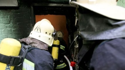 Из пожара спасено 24 человека