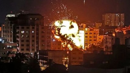 Израильская армия ударила по 120 объектам в секторе Газа