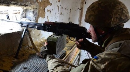 Боевики усиленно бьют по украинским позициям