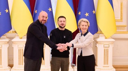Украина подала заявку на вступление в ЕС в начале полномасштабного вторжения рф