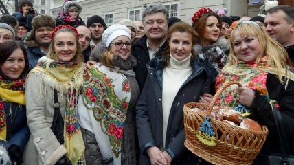 Порошенко прибыл во Львов: как Президент отмечает Рождество