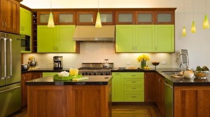Яркие идеи: как оригинально и красиво оформить кухню (Фото)