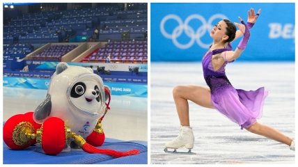 Камила Валиева на Олимпиаде
