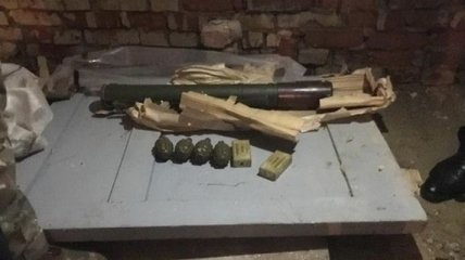 У жителя Сум изъяли гранатомет и гранаты