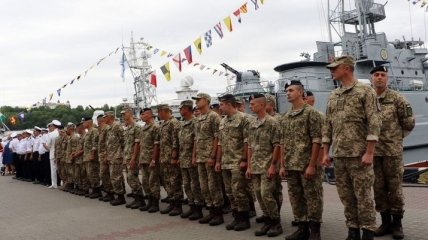 Украинские морпехи поехали на учения в Болгарию