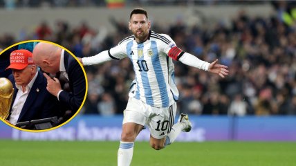 Лионель Месси и Дональд Трамп