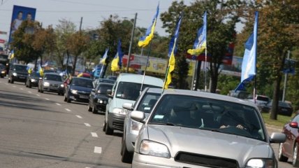 Автопробег по южной Украине посвятили памятному походу царя Дария