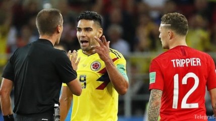 "Это позор": Фалькао жестко раскритиковал арбитра матча Колумбия - Англия