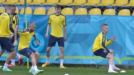 Марлос в расположении сборной Украины