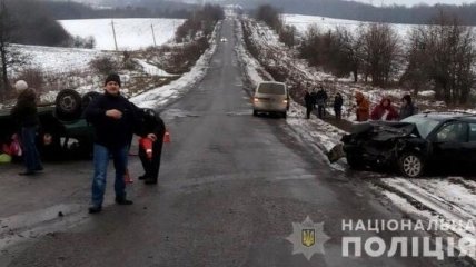 В ДТП в Винницкой области погибли двое взрослых и младенец