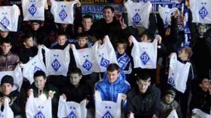 "Динамо" помогает детям Чернобыля 