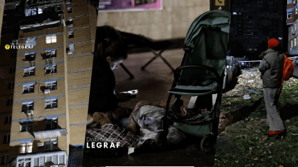 Последствия обстрела Киева