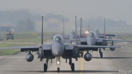 В Эстонию прибыли американские истребители F-16