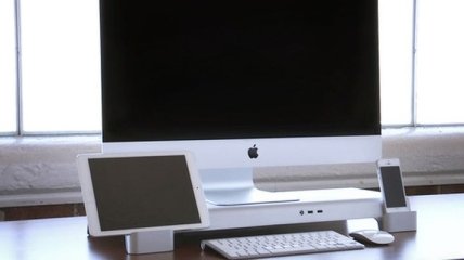 Создана стильная подставка для iMac, iPad и iPhone от iForte