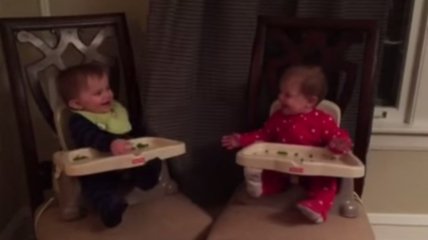 ВИДЕОпозитив: близнецы играют в прятки