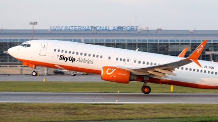 SkyUp использует для авиаперевозок самолеты Boeing