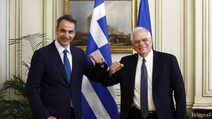 Глава дипломатии ЕС приехал в Грецию, чтобы "увидеть своими глазами ситуацию на внешней границе ЕС"