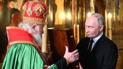 Патріарх Кирило та Володимир Путін