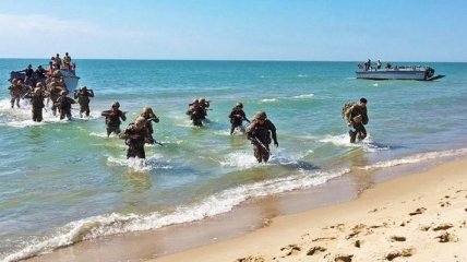 Sea Breeze-2017: впечатляющие кадры международных военных учений