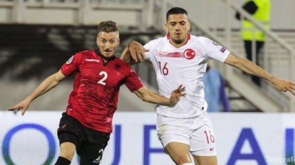 Турция обыграла в гостях Албанию в отборе на Евро-2020 (Видео)