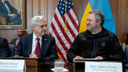 Встреча генпрокуроров США и Украины