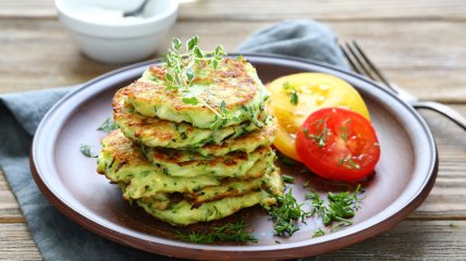 Смачні кабачкові оладки