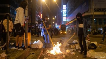 Протесты в Гонконге: Китай обвинил ООН в "поощрении радикализма и насилия"