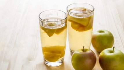 Яблочно-лимонный компот