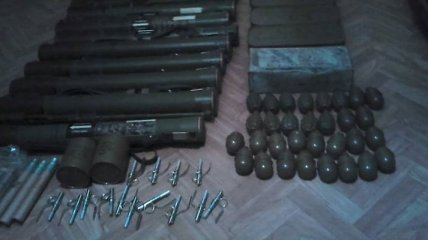 СБУ обнаружила крупный арсенал оружия в Одессе