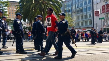 Протесты в Сан-Франциско: 75 человек арестованы
