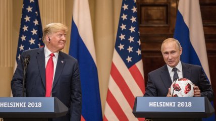 Дональд Трамп и Владимир Путин