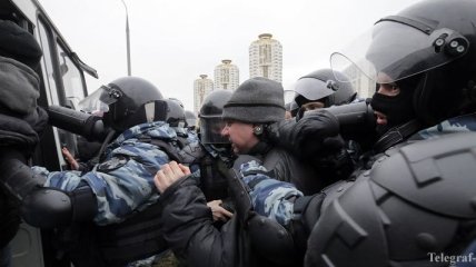 В Москве задержаны более 80 человек, устроивших митинг