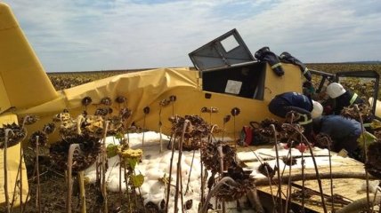 В Хмельницкой области разбился самолет