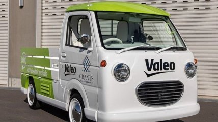 Представлен электрический грузовичок Valeo (Фото)