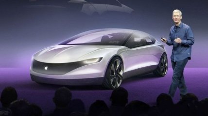 Британские дизайнеры представили концепт электромобиля Apple Car