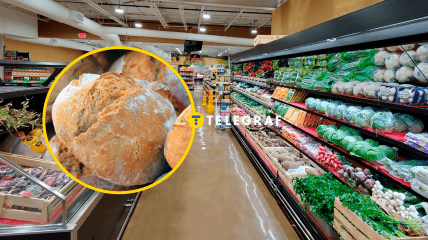 Супермаркет, хлеб