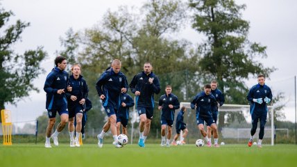 Тренування збірної України