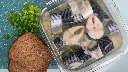 Маринованная скумбрия