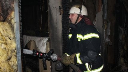 В Киеве произошел пожар в офисном здании фармкомпании