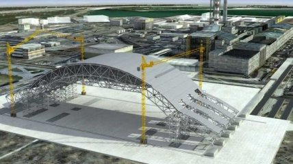 Для арки над энергоблоком Чернобыльской АЭС выделили 180 млн евро