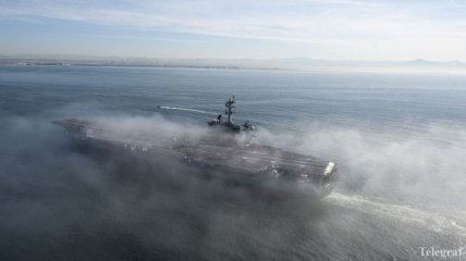 Авианосец США плывет к берегам Северной Кореи